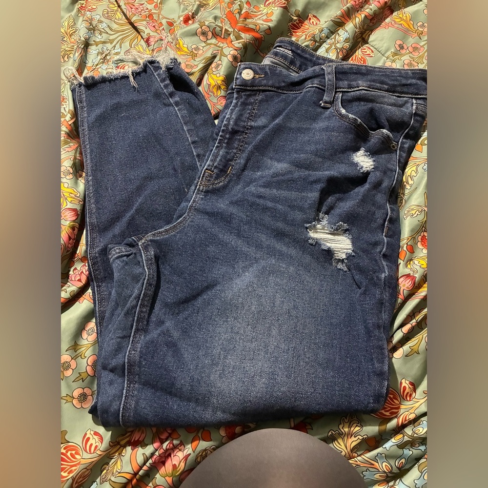 Old Navy High-Rise Blue Denim Jeans